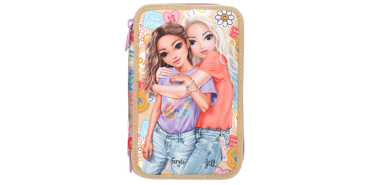 TOPModel 3 Fach Federtasche GIRL POWER