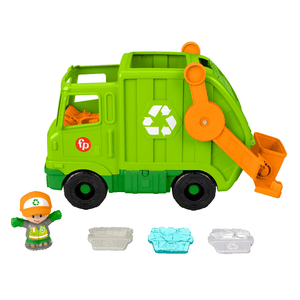 Fisher-Price Little People Müll-Auto mit Figuren