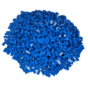 Simba - 104118925 - Blox 500 blaue 8er Steine lose