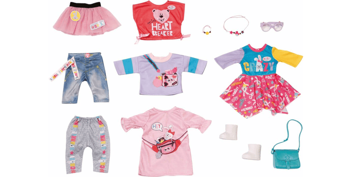 BABY born® City Fashion Set 12 teilig - 43cm