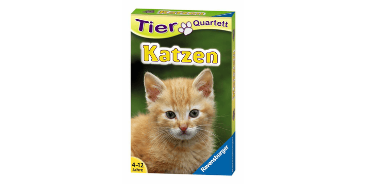 Ravensburger - Tierquartett: Katzen - 20421