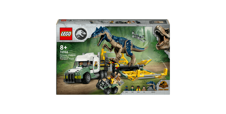 LEGO® Jurassic World™ 76966 Dinosaurier-Missionen: Allosaurus-Transporter