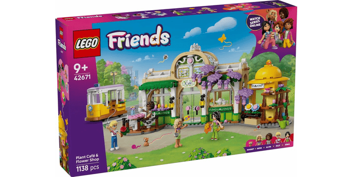 LEGO® Friends 42671 Pflanzencafé und Blumenkiosk