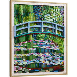 LEGO® Art 31220 Claude Monet - Brücke über einen Seerosenteich