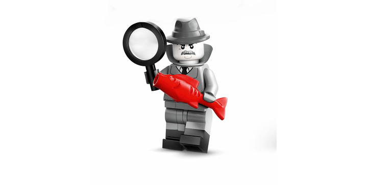 LEGO® Minifiguren 71045 / Serie 25 - Film Noir Detektiv