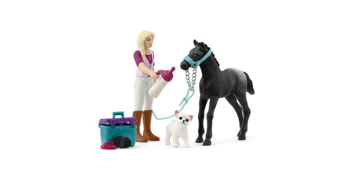Schleich® 42755 Pflegeset Fohlen mit Sofia