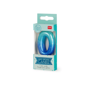Legami Happy Birthday Candle - Tortenkerze - 0 - Blau