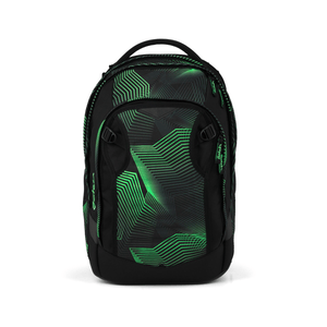 Satch Match Plus Schulrucksack Seismic Green