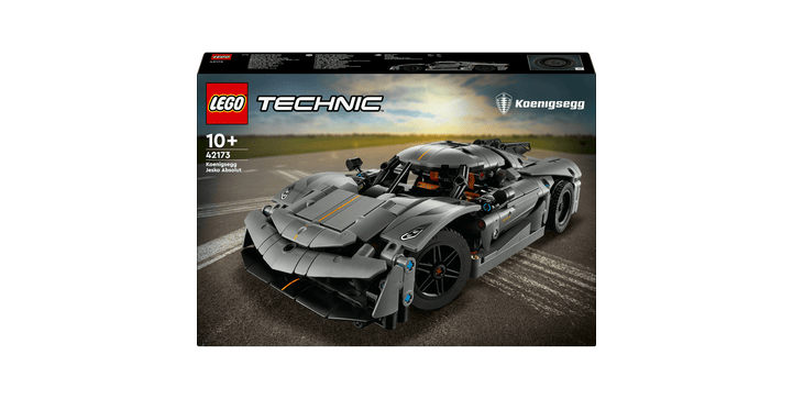 LEGO® Technic 42173 Koenigsegg Jesko Absolut Supersportwagen in Grau