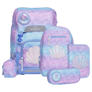 Beckmann Schulrucksack Classic 6-teiliges Set - Seashell