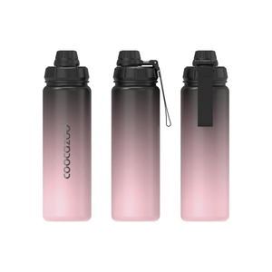 coocazoo Edelstahl-Trinkflasche Gradient Rose - 0,7l