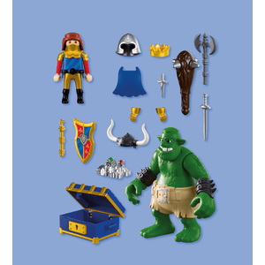 72116 Troll mit Löwenritterschatz - Playmobil