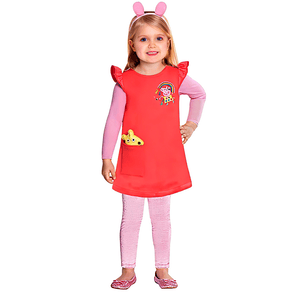 riethmüller Kostüm Peppa Wutz – Peppa Dress - 2-3 Jahre