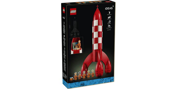 LEGO® Ideas 21367 Die Mondrakete von Tim und Struppi