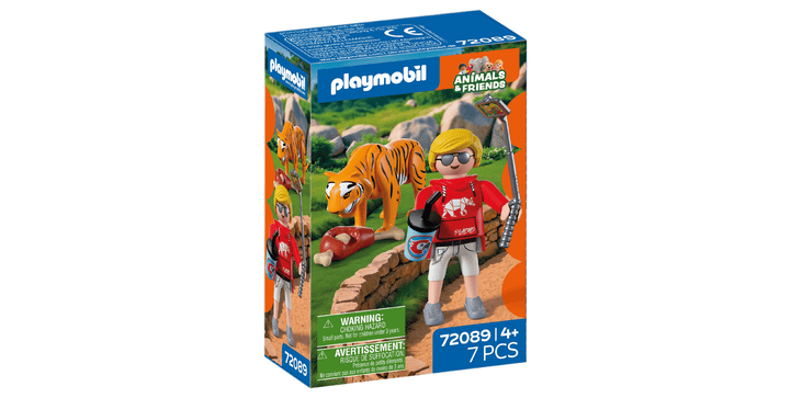 72089 Zoo: Tiger und Besucher - Playmobil
