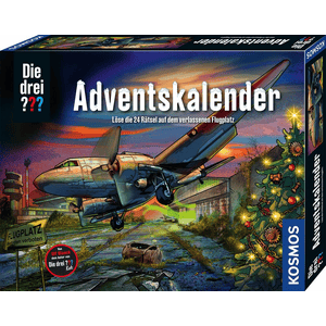 Kosmos Die drei ??? Adventskalender 2024 Auf dem verlassenen Flugplatz