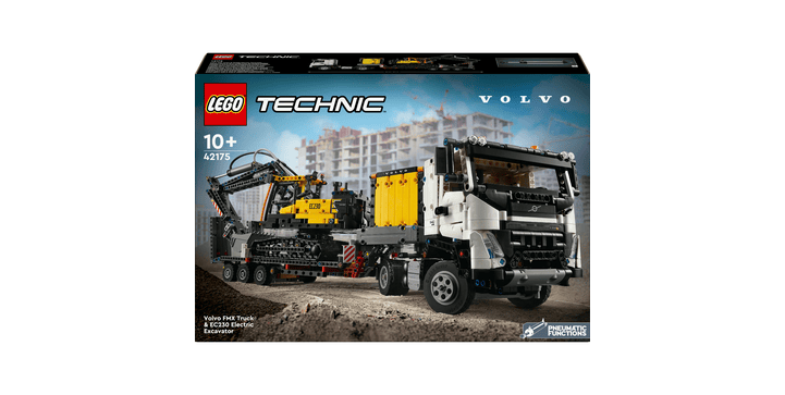LEGO® Technic 42175 Volvo FMX LKW mit EC230 Electric Raupenbagger