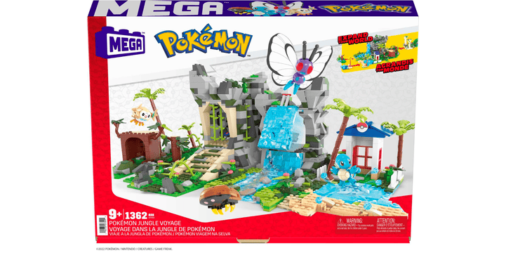 Mega Pokémon Dschungel Bauset