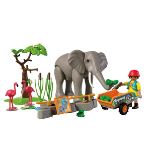 72068 Elefant mit Tierpfleger - Playmobil