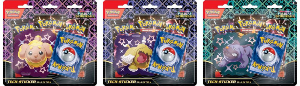 Pokémon KP04.5 Tech-Sticker - Gruff Hefel oder Mobtiff