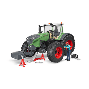 bruder - Fendt 1050 Vario m. Mechaniker und Werkstattausstattung
