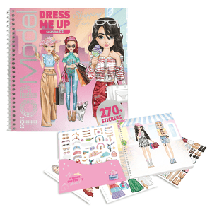 TOPModel Dress Me Up Stickerbuch Shopping Tour