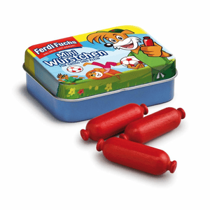 Erzi 15170 Ferdi Fuchs Miniwürstchen in der Dose