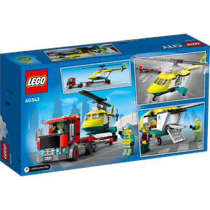 LEGO® City 60343 Hubschrauber Transporter