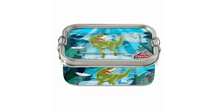 Step by Step Edelstahl-Lunchbox Wild T-Rex Taro