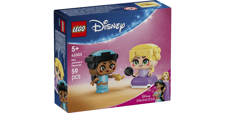 LEGO® Disney 43303 Die Mini-Prinzessinnen Jasmin und Rapunzel