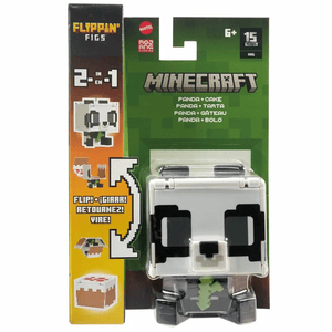 Minecraft Flippin' Figure Panda + Kuchen