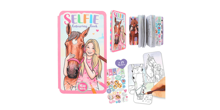 Miss Melody SELFIE Colouring Book