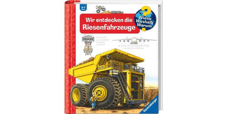 Wieso? Weshalb? Warum? Band 6: Wir entdecken die Riesenfahrzeuge