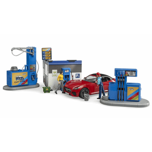 bruder - bworld Tankstelle mit Waschplatz
