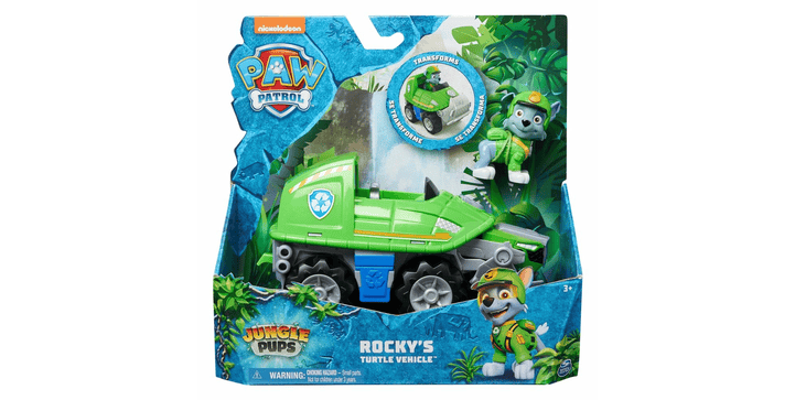 Paw Patrol Jungle Pups - Rocky´s Schildkröten Auto