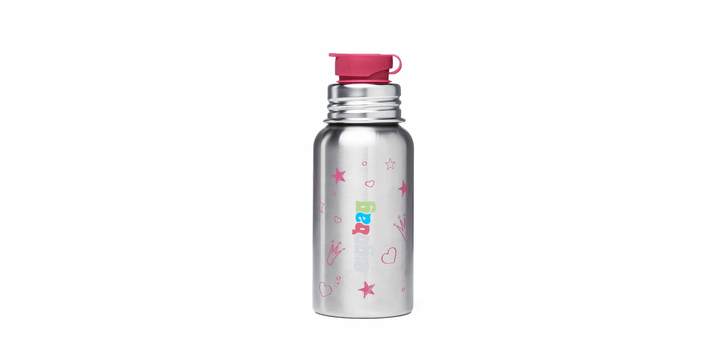 ergobag Edelstahl Trinkflasche Prinzessin