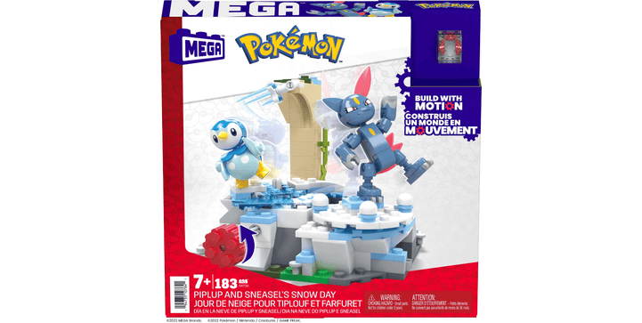 MEGA Pokémon Plinfa & Sniebels Schneetag Bauset