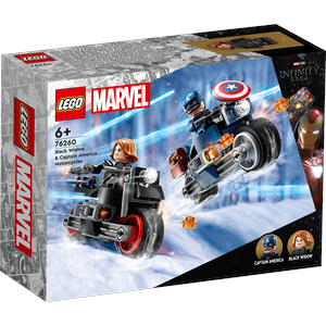 LEGO® Marvel™ Super Heroes 76260 Black Widows & Captain Americas Motorräder