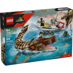 LEGO® Jurassic World™ 76974 Mosasaurier: Die Bootmission