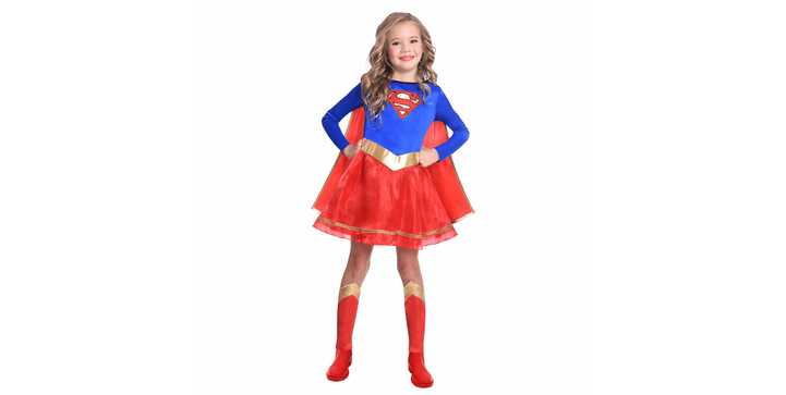 Amscan Kostüm Supergirl Alter 8-10 Jahre