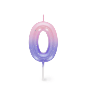 Legami Happy Birthday Candle - Tortenkerze - 0 - Pink