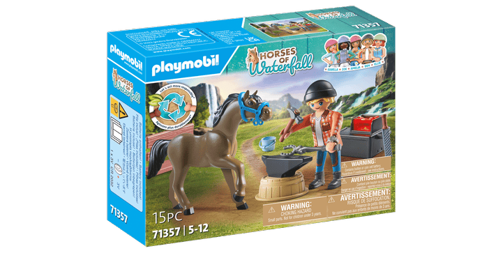 71357 Hufschmied Ben & Achilles - Playmobil