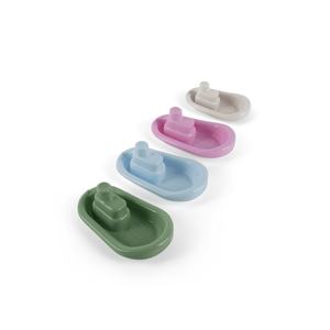 Dantoy 4810 - 4er Set Badewannenboote pastell