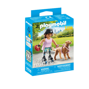 71739 Inlinerin mit Retriever - Playmobil