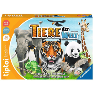 tiptoi® Spiel 00171 Tiere der Welt, Erkenne die Tiere anhand ihrer Eigenschaften