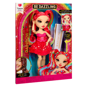 Rainbow High Be Dazzling Fashion Dolls- Vivienne Rouge (Red)