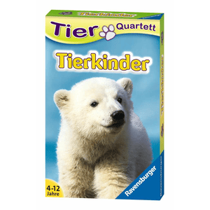 Ravensburger - Quartett: Tierkinder - 20423