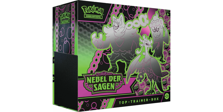 Pokémon Top-Trainer-Box Karmesin & Purpur - Nebel der Sagen