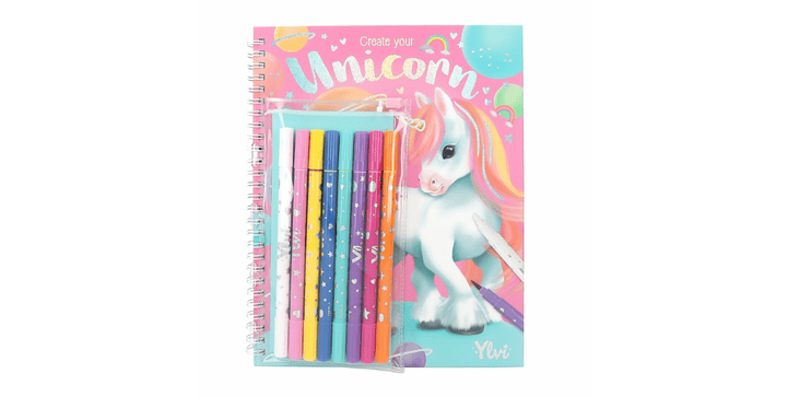 Ylvi Malbuch mit Stifte-Set