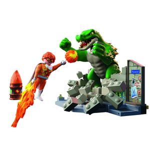 71831 Helden-Showdown mit der Riesenechse - Playmobil